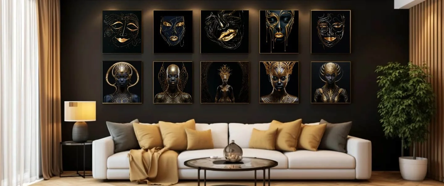 5 Masks & 5 Dark Queens