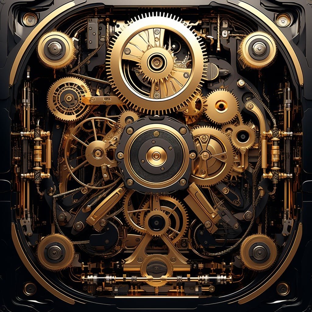 Steampunk machine 001