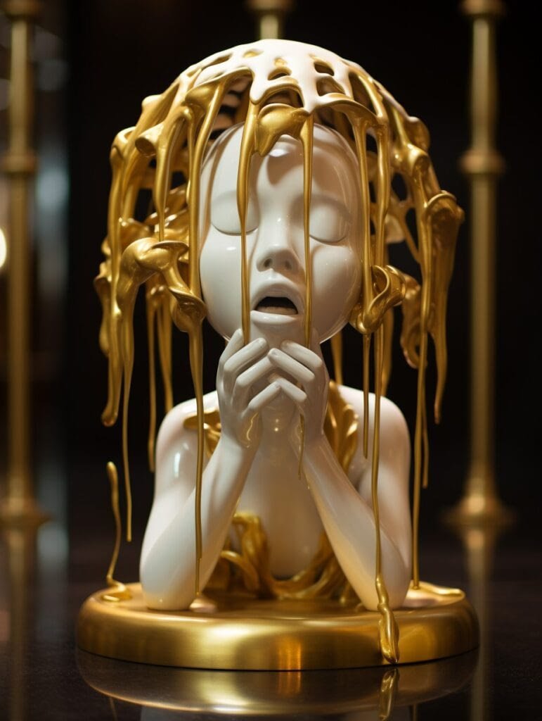 Ceramic Ornament - Trapped Emotion 022