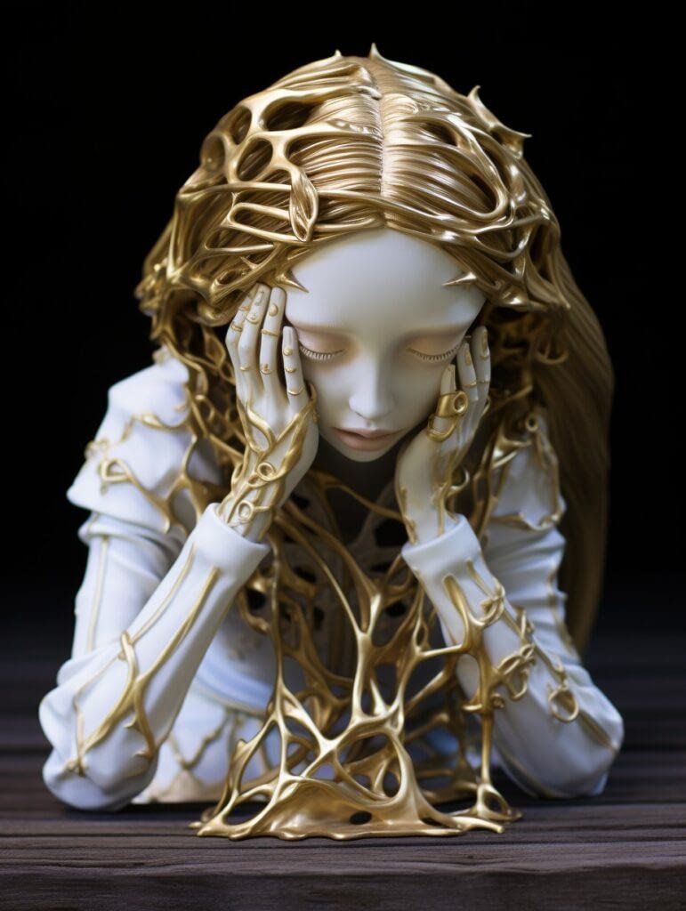 Ceramic Ornament - Trapped Emotion 020