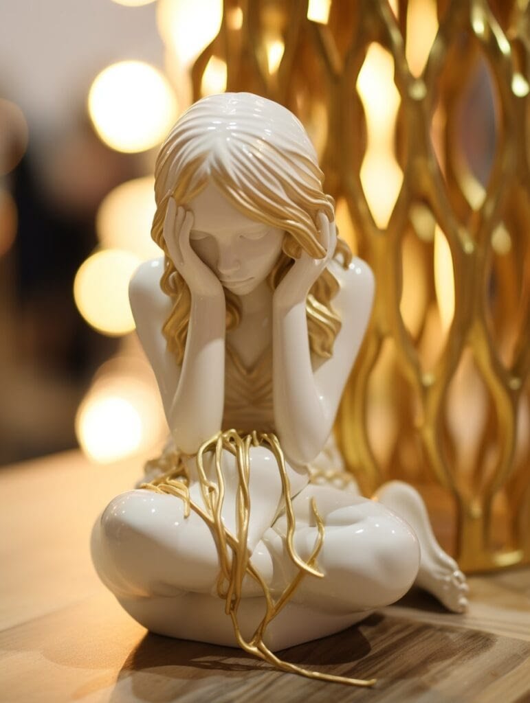 Ceramic Ornament - Trapped Emotion 018