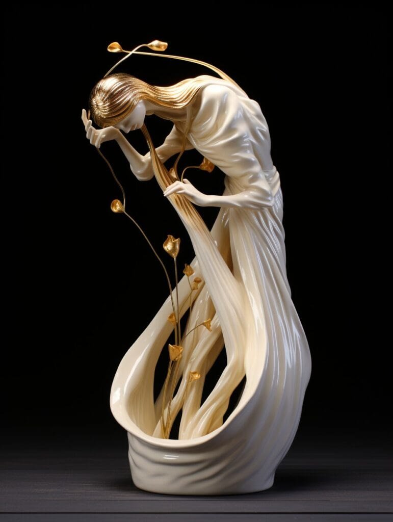 Ceramic Ornament - Trapped Emotion 016